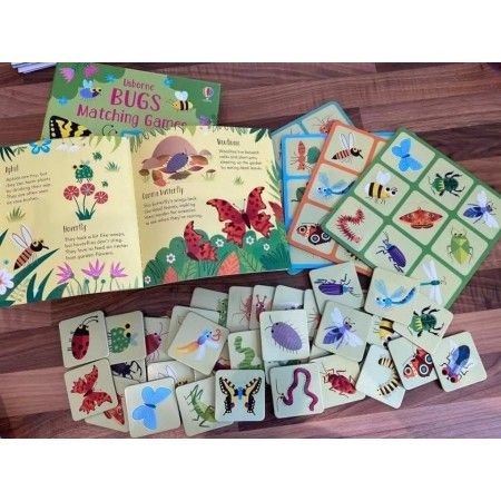 Bugs Matching Games (Book + Bug Bingo )
