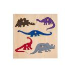 First Simple Puzzle-Dinosaur