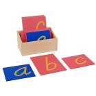 D Nealian Style Sandpaper Letters w Box